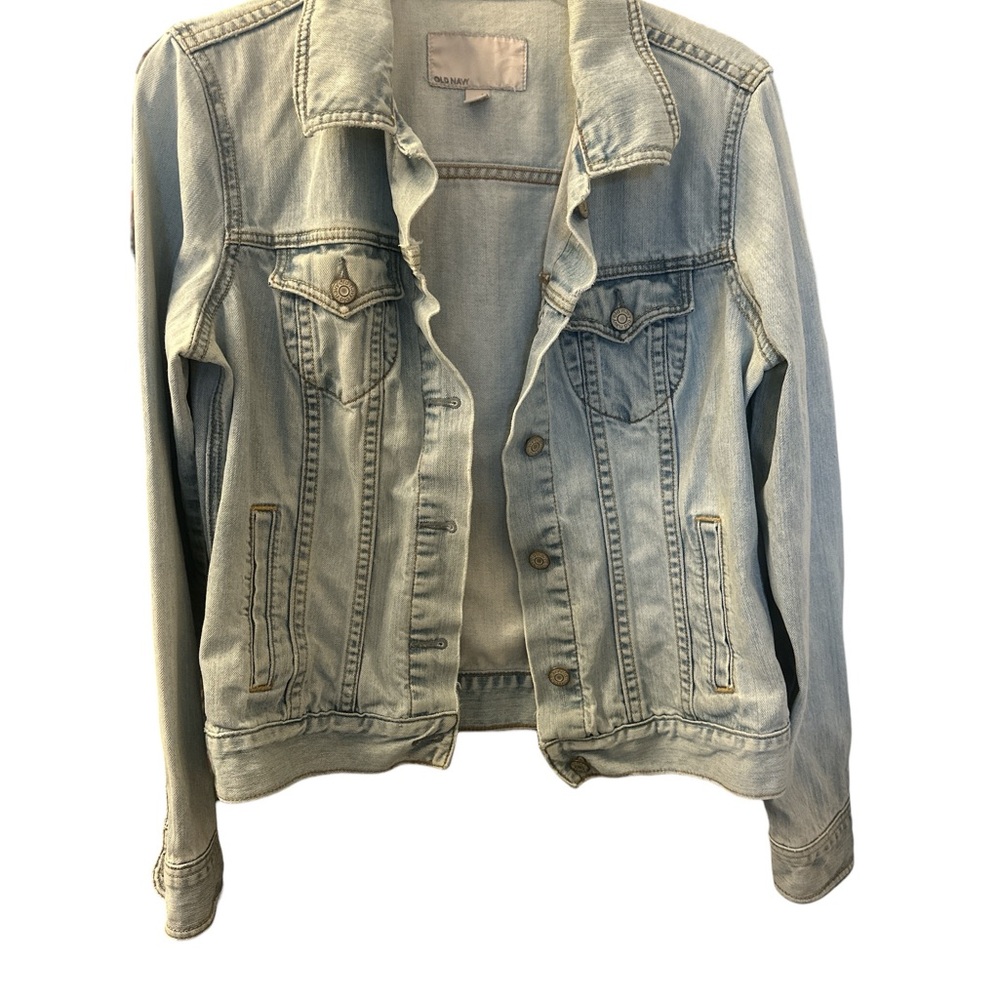 Old Navy Classic Light Blue Jean Jacket